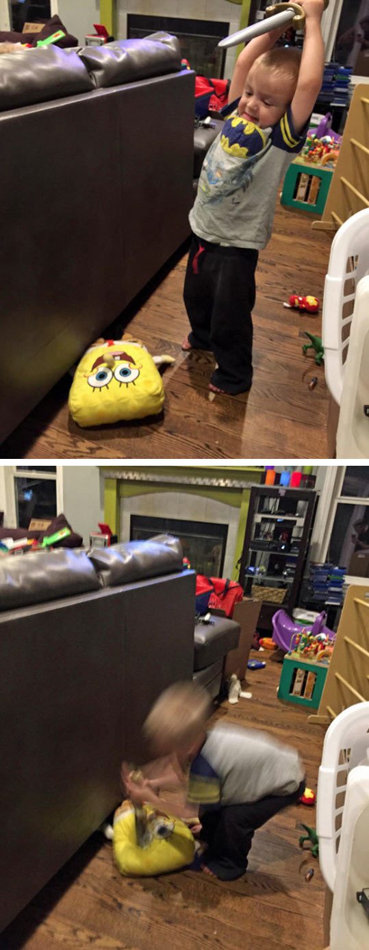 the-best-funny-pictures-of-kid-mad-toy-SpongeBob-the-walking-dead
