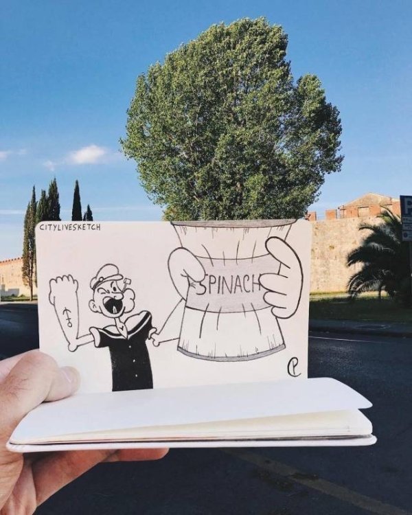 the-best-funny-pictures-of-popeye-spinach-drawing-tree